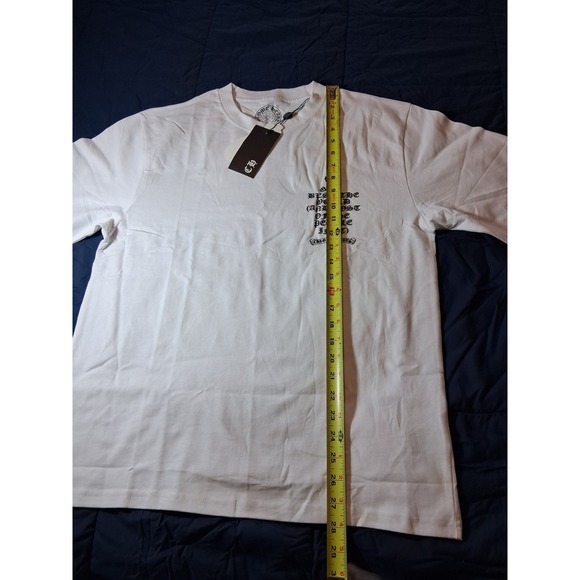Chrome Hearts God Bless The World T Shirt Size L White Made In USA - Picture 4 of 6